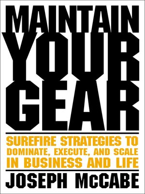 cover image of Maintain Your Gear